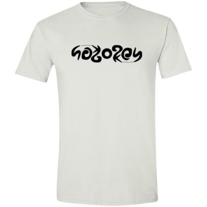 Black Hoboken Ambigram tee - Image 3