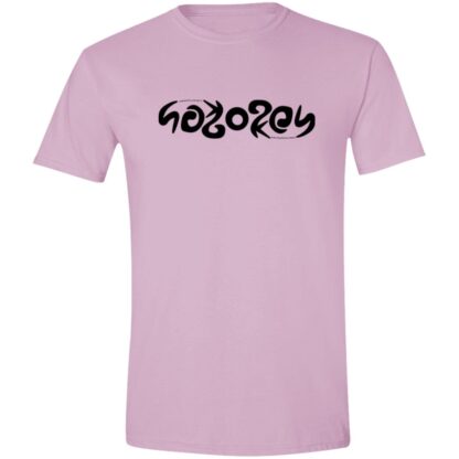 Black Hoboken Ambigram tee - Image 2